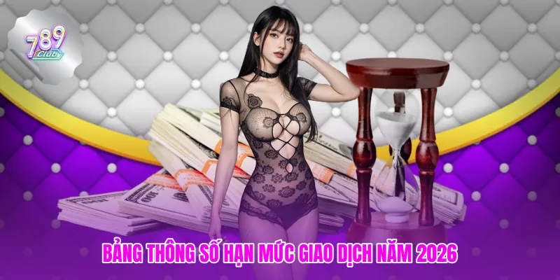 Bảng thông số hạn mức giao dịch năm 2026